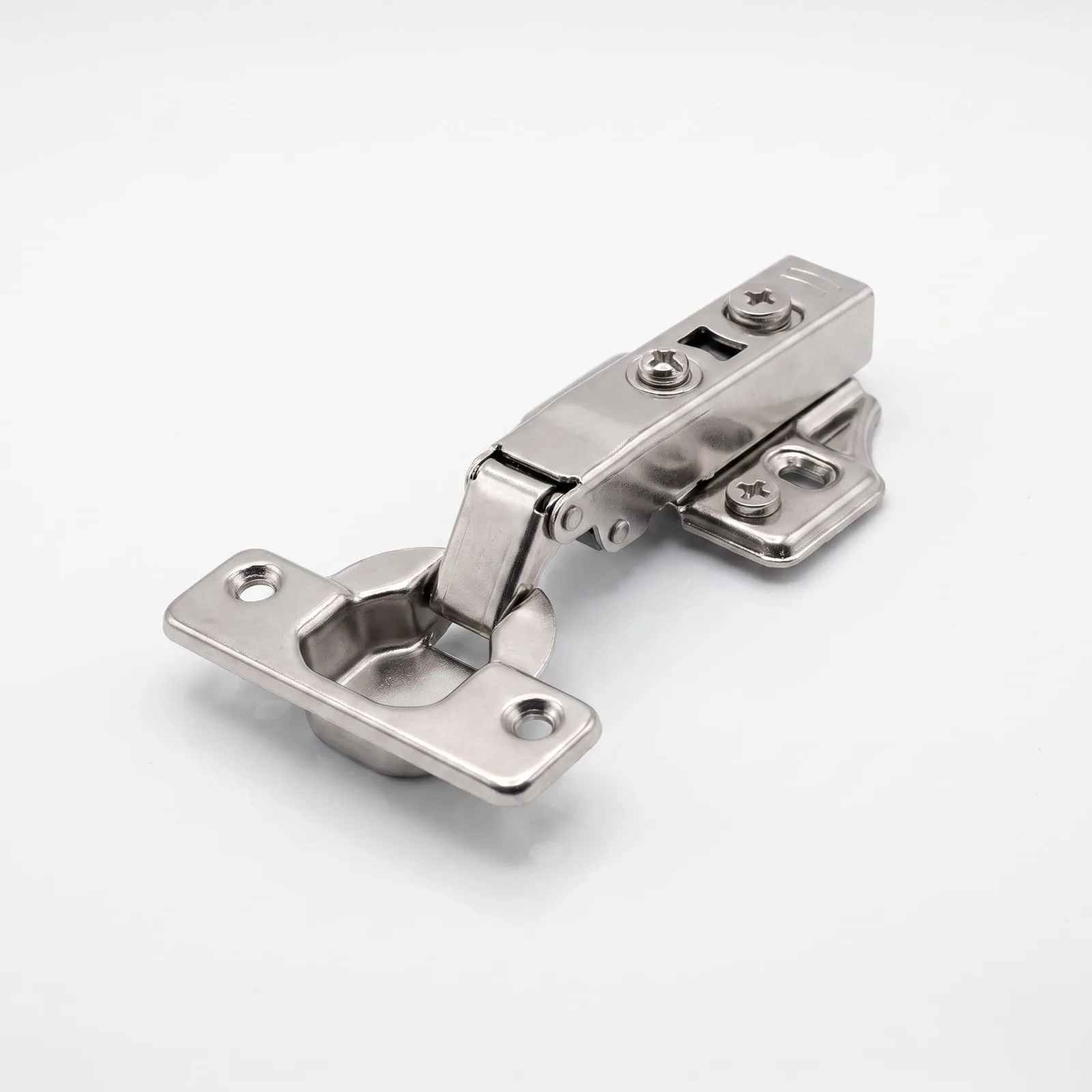 Gozne 3D Hidráulico Stainless Steel — 1/4