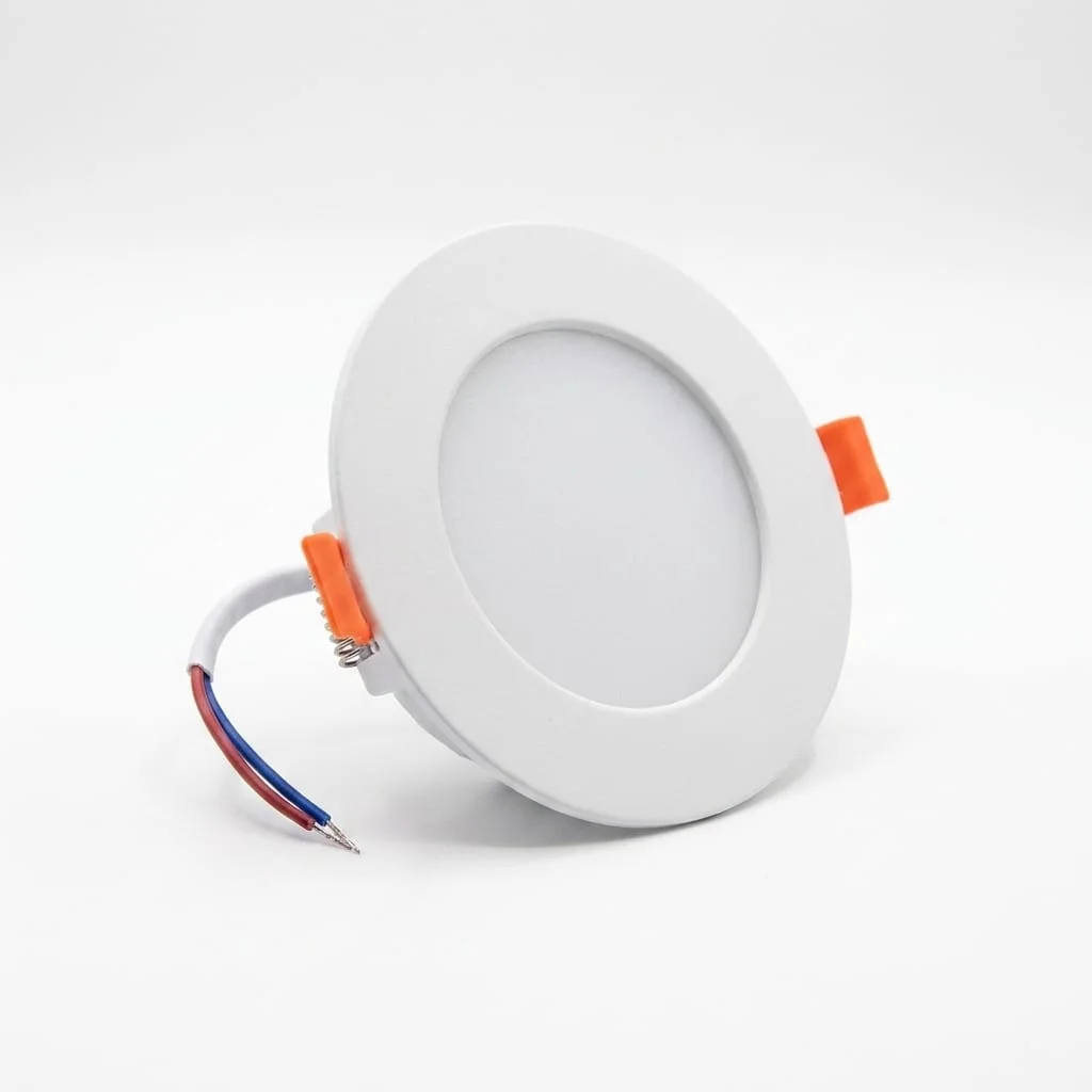Panel LED Empotrable Blanco — 3/4
